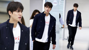 [SBS Star] Lee Minho Flutters Everybody's Heart with His Gorgeous Appearance at the Airport