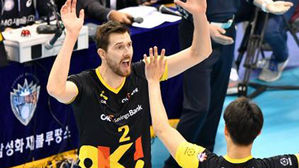 프로배구 KB손해보험, 어깨 부상 산체스 내보내고 브람 영입