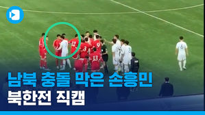 남북 충돌 막은 손흥민&hellip;북한전 직관한 북한 주재 스웨덴 대사의 현장 직캠!