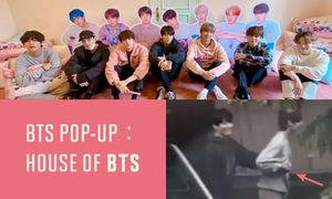 [SBS Star] BTS Visits 'House of BTS': V & JUNGKOOK Spotted Holding Hands