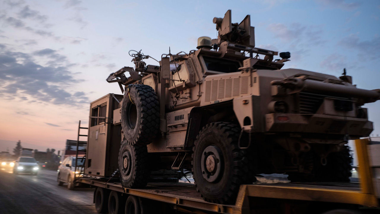시리아에서 이라크로 철수하는 미군 (사진=게티이미지코리아)