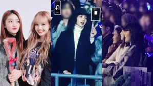 [SBS Star] BLACKPINK LISA & (G)I-DLE MINNIE Have Fun at WINNER's Concert