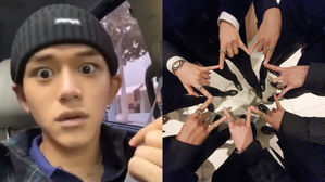 [SBS Star] VIDEO: LUCAS Panics After Realizing He Does Not Have SuperM's Ring on His Finger
