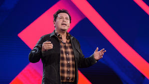 [SDF2019 포토] '시소, 경계를 잇다' 강연하는 로널드 라엘