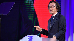 [SDF2019 포토] '생각의 차이와 착각을 넘어' 연구 발표하는 이원재 교수