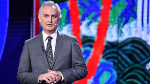 [SDF2019 포토] '커뮤니티와 소통' 기조연설하는 제임스 기어리