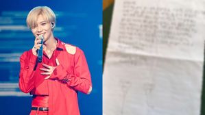 [SBS Star] TAEMIN Shares a Cute Letter that He Wrote to His Parents When He Was Young