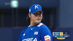 [영상] 프리미어12 캐나다전, 모자 바꾼 조상우, 위기에서 팀을 구한 삼진쇼