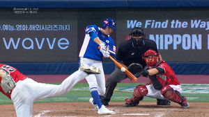 [영상] 프리미어12 캐나다전, 위기 뒤 찬스를 놓치지 않은 박민우의 적시타