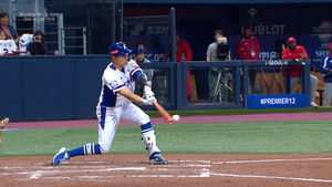 [영상] 프리미어12 쿠바전, 받아쳤다! 킹하성, 천금 같은 적시타!