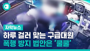 하루 걸러 맞는 구급대원&hellip;폭행 방지 법안은 '쿨쿨'