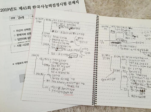 '일베 논란' 뒤 한국사 시험 합격 인증한 프로게이머 (사진=김하람 페이스북)