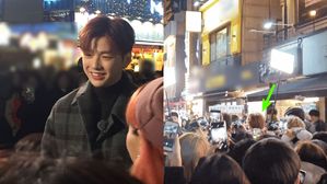 [SBS Star] VIDEO: Fans Go Wild at Kang Daniel's Appearance in Hongdae