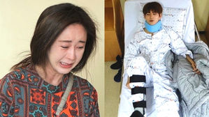 [SBS Star] Ham So-won Cries as Jin Hua Gets Injured by a Drunk Hit-and-run Driver