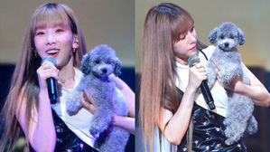 [SBS Star] Zero Steals the Limelight at Taeyeon's Fan Meeting with His Cuteness