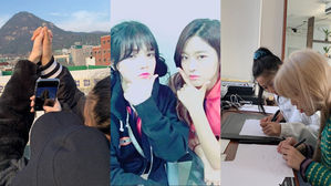 [SBS Star] AOA Ji Min & Seol Hyun Get Self-design Matching Friendship Tattoos