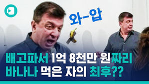 1억 넘는 바나나 작품 먹어치운 행위 예술가에게 갤러리 측이 한 말은?!