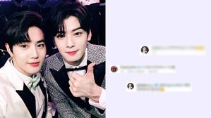 [SBS Star] EXO SUHO & ASTRO Cha Eun-woo Exchange the Cutest Comments on Instagram