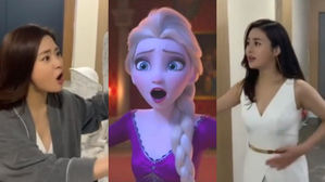 [SBS Star] "Into the Unknown!" Kang So-ra Channeled Her Inner Elsa from 'FROZEN II'
