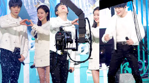 [SBS Star] VIDEO: NCT JAEHYUN Gets Extremely Shy After Making a Heart with APRIL NAEUN