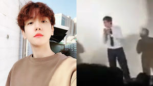 [SBS Star] EXO BAEKHYUN's Pre-debut Performance Videos Show His Unreal Popularity Back Then