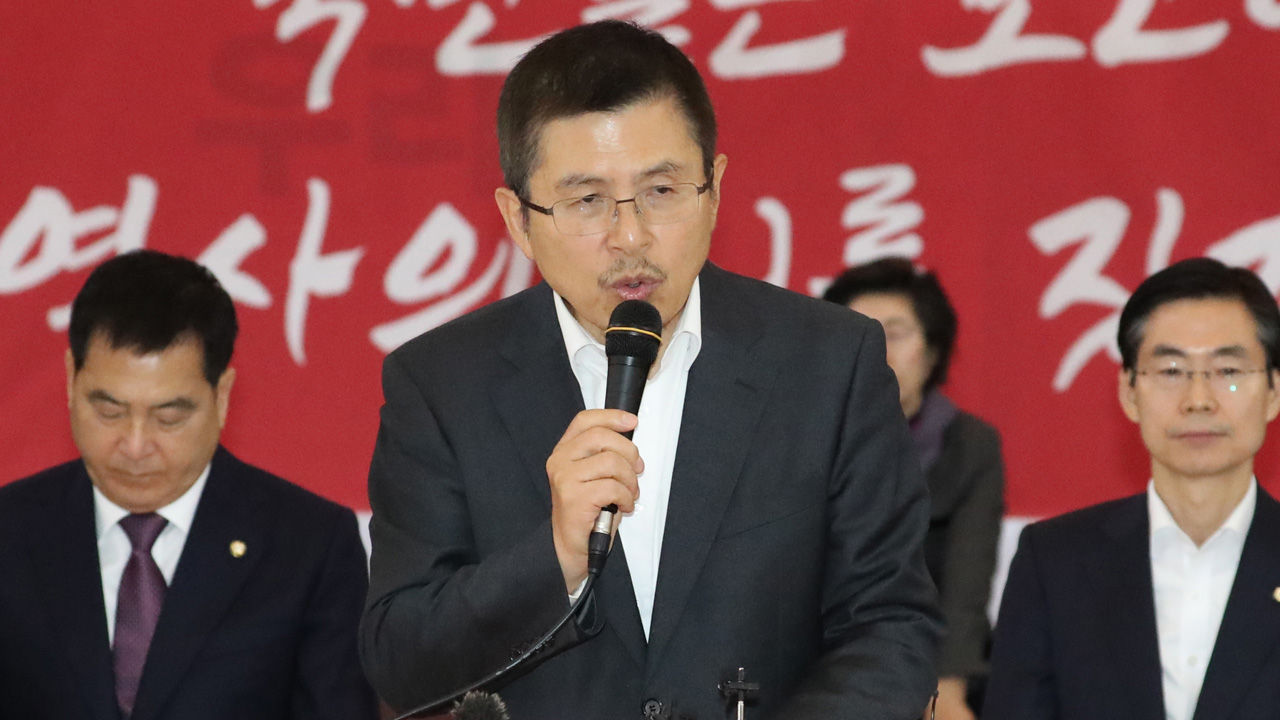 황교안 "내년 총선 '문 선거'될 것…선거 중립내각 구성하라"