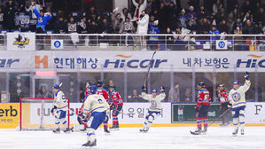 아이스하키 한라, 25주년 기념일에 대명에 4대 0 완승
