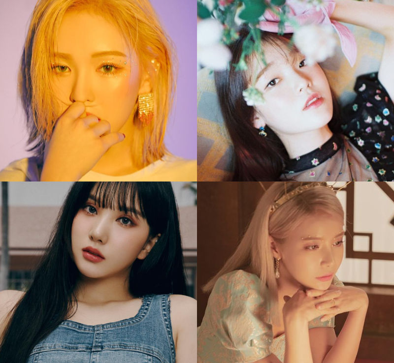 WENDY, SEUNGHEE, Eunha, Solar