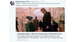 캐나다 방송서 '나홀로집에2' 트럼프 카메오 장면 삭제