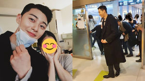 [SBS Star] Park Seo Jun Surprisingly Visits a Hospital to Meet Patients with Rare Illnesses