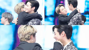 [SBS Star] VIDEO: BTS JIMIN & ASTRO Cha Eun-woo Share the Sweetest Hug