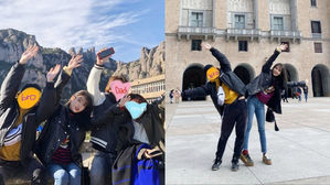 [SBS Star] IU Enjoys Family Time in Spain