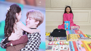 [SBS Star] BTS JIMIN Sends a Surprise Gift to '2019 SBS Gayo Daejun' Girl