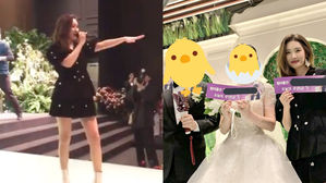 [SBS Star] VIDEO: SUNMI Sings at Her 14-year Fans' Wedding Ceremony