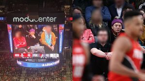 [SBS Star] BIGBANG G-DRAGON Spotted Watching an NBA Game in the United States