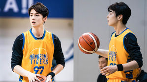 [SBS Star] Cha Eun-woo Is Handsome Even When He Is Playing Basketball?