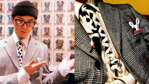 [SBS Star] BIGBANG G-DRAGON Makes a Tie Out of Shoe Laces?