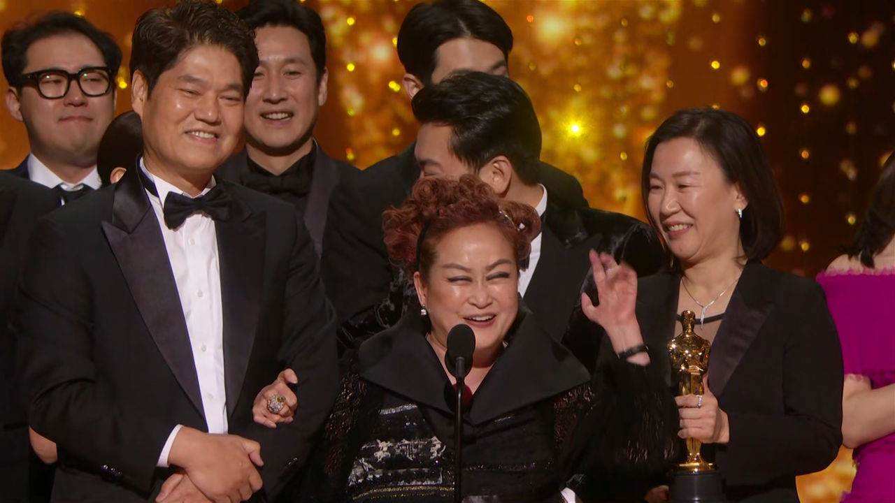 [영상] 기생충 수상소감_이미경_수정