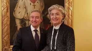 뮌헨안보회의 온 강경화, 캐나다 외무와 "산업계 협력 독려하자"