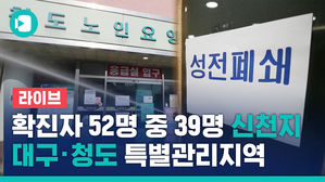 [라이브] 신천지 관련 환자 더 늘어날까? 중앙방역대책본부 브리핑