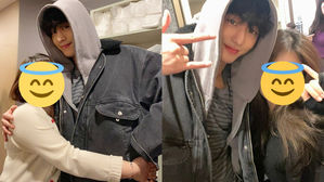[SBS Star] Ahn Hyo Seop Takes 'Boyfriend' Photos with His Drama Staff