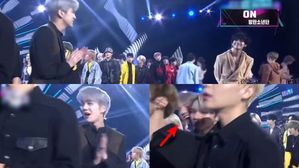 [SBS Star] VIDEO: BTS V's Fan THE BOYZ YOUNGHOON Gets Excited After He Sees V Saying Hi to Him