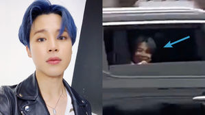 [SBS Star] BTS JIMIN Cutely Greets MONSTA X's Fans Thinking They Were ARMYs