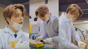 [SBS Star] VIDEO: JOHNNY Goes to a Factory Where NCT 127's Latest Albums Are Produced