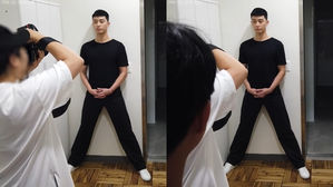 [SBS Star] VIDEO: Park Seo Jun Shows a Considerate Behavior to a Female Photographer