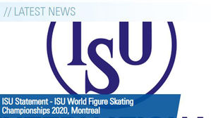 피겨 세계선수권 전격 취소 "개최국 캐나다, 대회 포기"