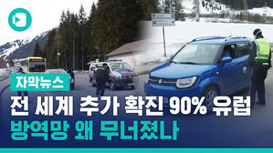 전 세계 추가 확진 90%가 유럽&hellip;방역망 왜 무너졌나