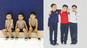 [SBS Star] Song Il Kook Celebrates the Triplets' Birthday with New Photos