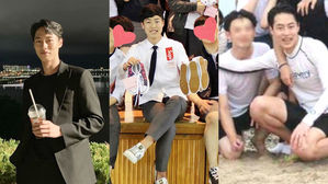 [SBS Star] Lee Jae Wook's Playful Poses in High School Photos Make Fans Smile