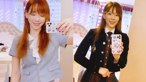 [SBS Star] Taeyeon Pulls Off a School Uniform Like She Is Still in High School